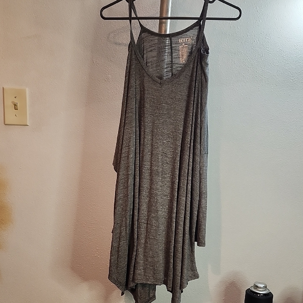 Terra & Sky Charcoal Women's Tunic